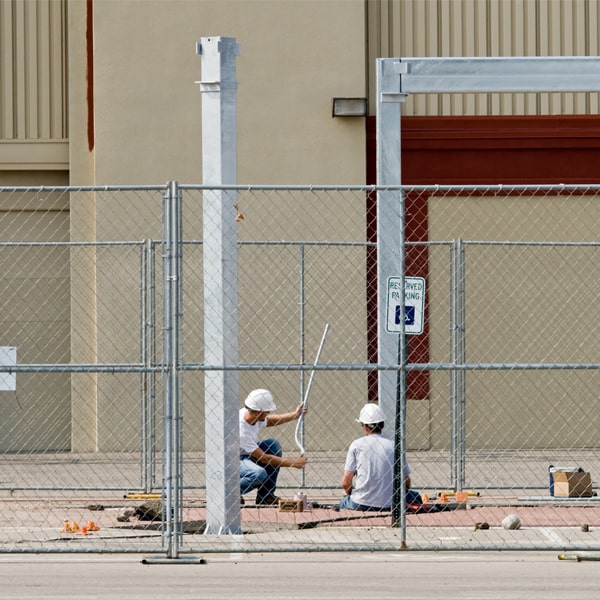 how long can i rent the temporary fence for my work site or event in Camden Illinois